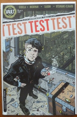 TEST #1 DARROW HOMAGE VARIANT..SEBELA/HICKMAN..VAULT COMICS 2019 1ST PRINT..NM