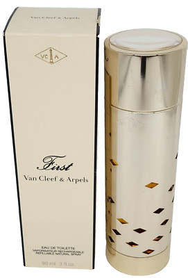 First By Van Cleef & Arpels For Women Eau de Toilette Spray 3 fl oz  Refillable