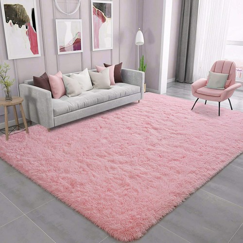 Soft Fluffy Bedroom Rug Indulge in comfort with 8x10ft ，Living room Carpet decor - Picture 70 of 77