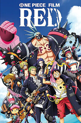 One Piece Movie - Full Crew Red - Poster Emporium