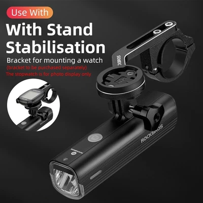 ROCKBROS Bicycle Headlights 1000LM USB Charge Cycling Front Light LED Flash Lamp