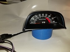Tach Shops 1969 Pontiac Hood Tach 6 Cylinder 5500 Rl Gto Lemans Firebird