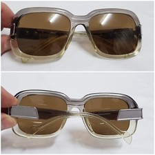 VTG OVERSIZED NEOSTYLE ROTARY SUNGLASSES EYEGLASSES THICK SQUARE NICE FRAMES