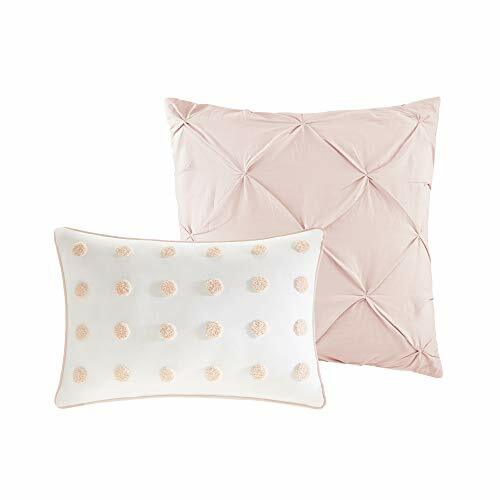 Urban Habitat Cotton Comforter Set-Tufts Pompom Design All Season Bedding Mat... Super specjalna cena
