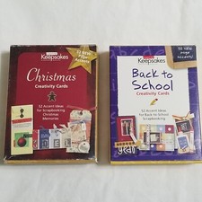 NEW Lot 2 Creating Keepsakes Creativity Cards Christmas Back to School Open Box