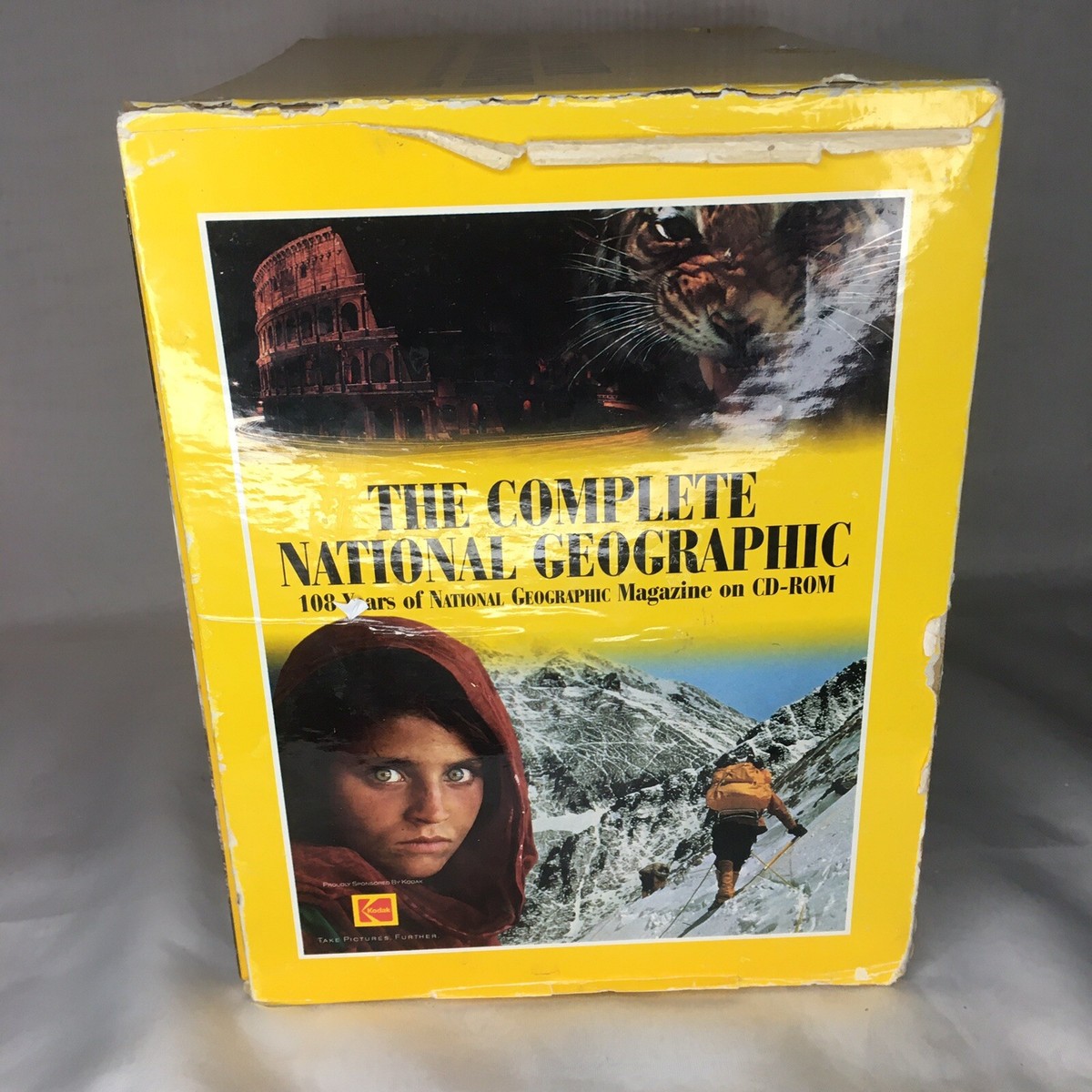 National Geographic 108 年　cd-Rom The Complete National Geographic Magazine 108 Years On CD