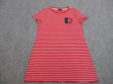 Tommy Hilfiger Dress Womens Extra Large Red Lightweight Casual Pocket Ladies