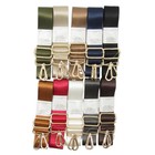 Schulterriemen Gurtband, 40 mm breit mit goldenen Haken - 10 Farben zur Auswahl