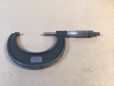 VINTAGE LUFKIN RULE Co. 2-3  MICROMETER No. 1923 .001 , USA