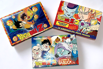 DRAGON BALL Z1 + Z2 + Z3 / FULL SETS Buildable & Cards 1998 DRAGON BALL Z1 + Z2 + Z3 / FULL SETS Buildable & Cards 1998