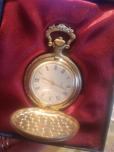 Orologio da tasca taschino collezione lavorazione in rilievo antichizzata  NUOVO | eBay