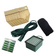 Kit per Folletto Vk 130/131 10 profumi + 6 sacchi + 1 cavo + 1 filtro + 1 spugna