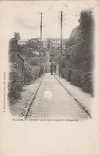 CPA 02 LAON Escalier de la Gare (appelée Grimpette)