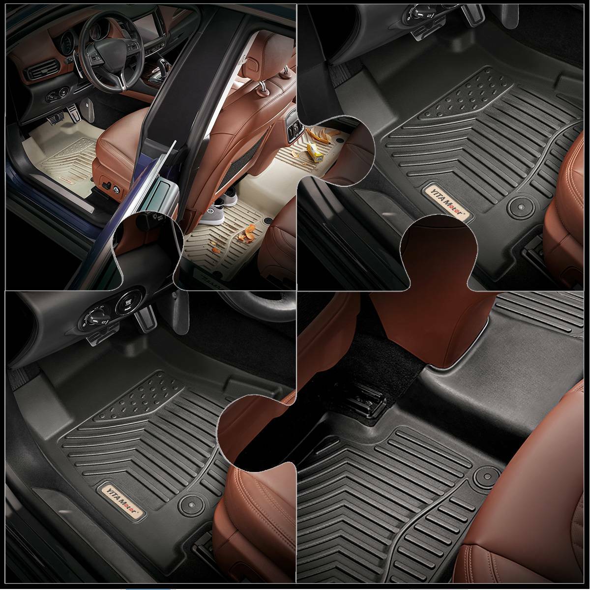 3D Floor Mats For Subaru Forester 5th Gen 2018-2025 All-Weather Car Li | X- CAR - Foto 8