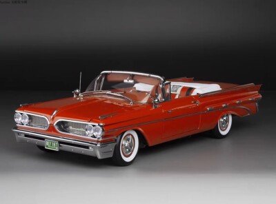 1/18 Sunstar 1959 Pontiac Bonneville hard top die cast model comeo