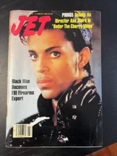 JET MAGAZINE with PRINCE on the cover 1986  SOUL R&B  Under The Cherry Moon era