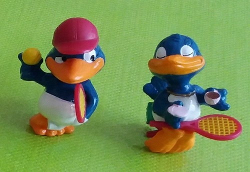 Ferrero© Ü-Eier | Die Bingo Birds D 1996, mit Beipackzettel ohne Eihälfte Tennis - Bild 2 von 5