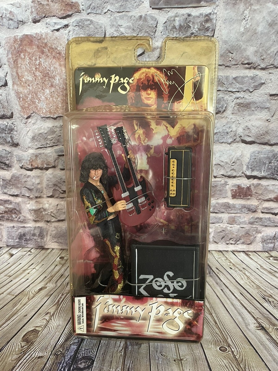Jimmy Page Neca Figure, New, Sealed BNIB, Excellent +++ Led