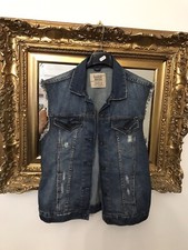 Gilet Donna Jeans ZARA Tg M Nuovo