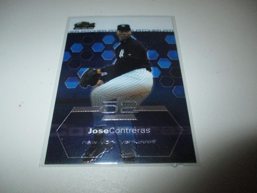 2003 Topps Finest Jose Contreras #97 card