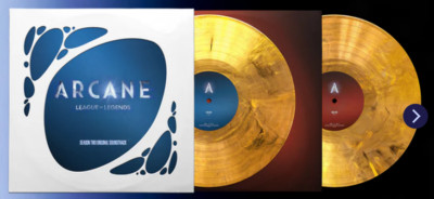 Arcane Season 2 OST 2LP Vinyl Limited Spotify Fan First GOLD - SHIPPING TODAY