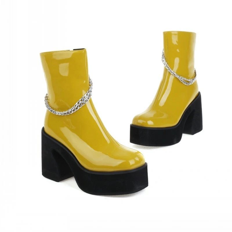 Yellow Boots for Women for Sale - eBay