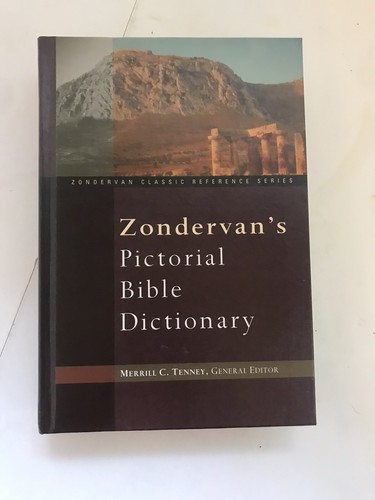 Zondervan's Pictorial Bible Dictionary Book by Tenney HC