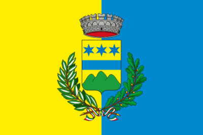 Fahne Flagge Costa Valle Imagna (Italien) 20 x 30 cm Bootsflagge Premiumqualität