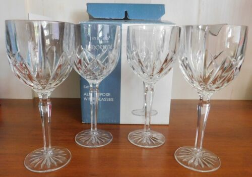 Set 4 bicchieri da vino Waterford Marquis Crystal 8 5/8" nuovi con scatola - Foto 2 di 5