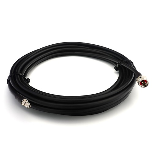 HF400-RPSM-NMH-30 RP-SMA Male to N Male Hex 30m IP67 Flexible Coaxial Cable — - Afbeelding 4 van 4