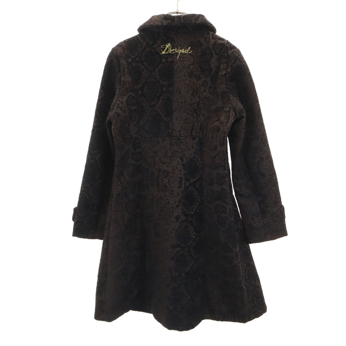 Beauty products Desigual Python Pattern coat 38 B… - image 2