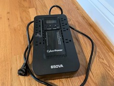 CyberPower EC650LCD Ecologic 650va/390-watts Energy Efficient Desktop LCD UPS
