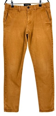 Scotch & Soda Men Mott Straight Comfort Trousers Size W30 L32