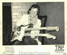 1986 Press Photo Musician Wes McGhee - sap76238