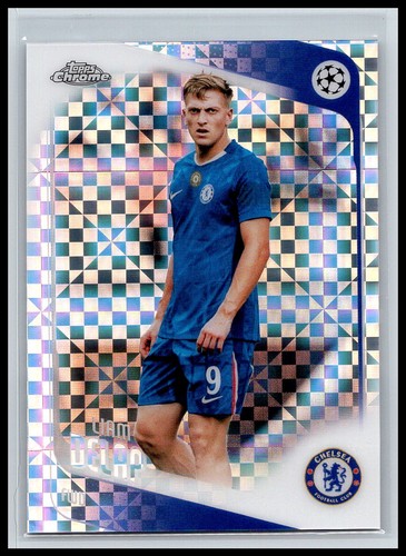 2025-26 Topps Chrome UEFA Club Competitions #192 Liam Delap X-Fractor