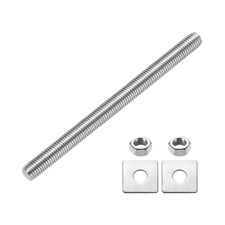 Fully Threaded Rod M14 x 150mm 304 Stainless Steel with Nuts Washers