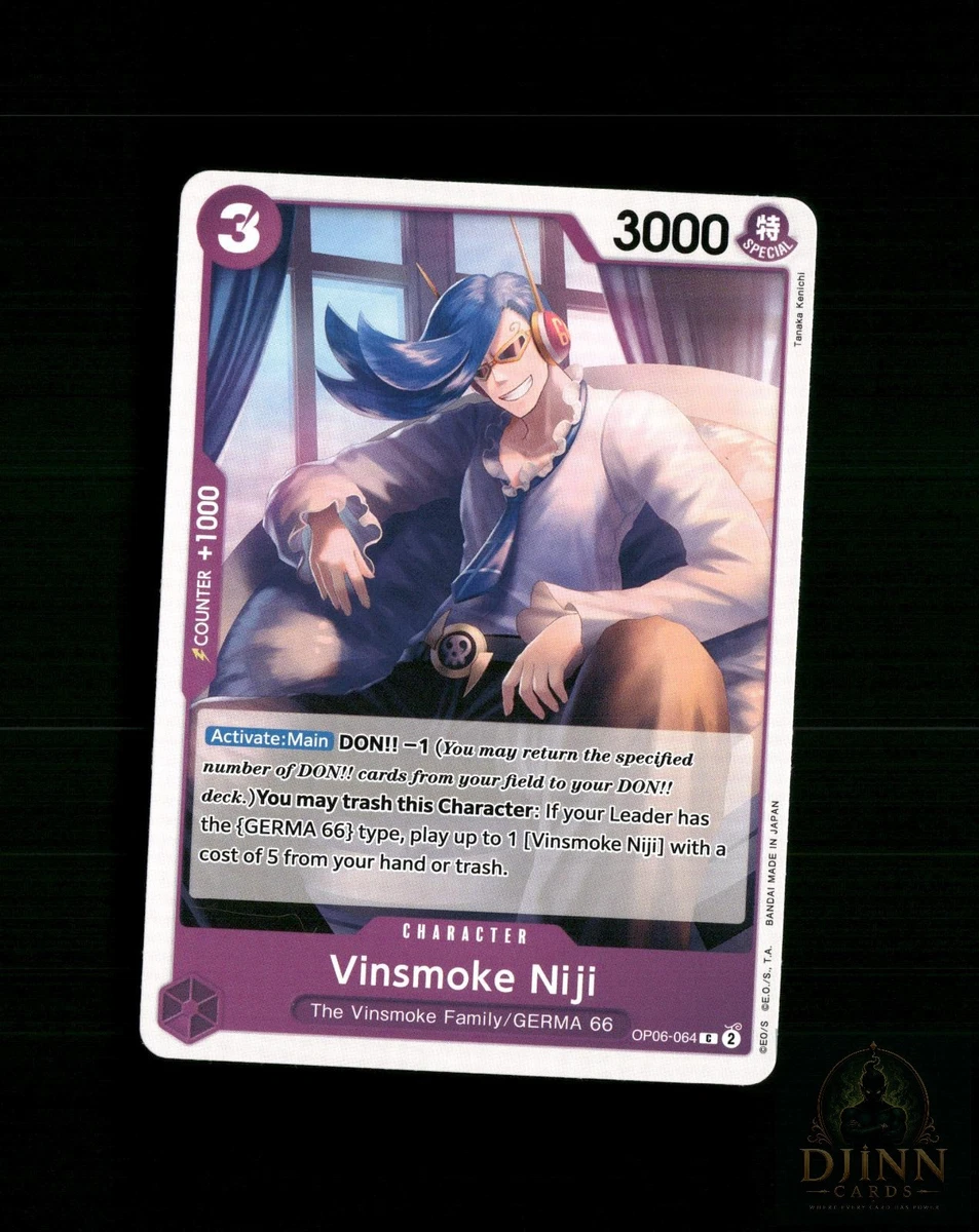 25+ Vinsmoke Niji OP06-064 Wings of the Captain for sale | Updated