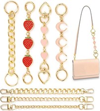 7-Piece Purse Chain Strap Extender Set for Handbag and Crossbody Bag Accessories
