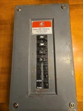 Vintage Bulldog 100 Ampere Electri Center Pushmatic Main Circuit Breaker