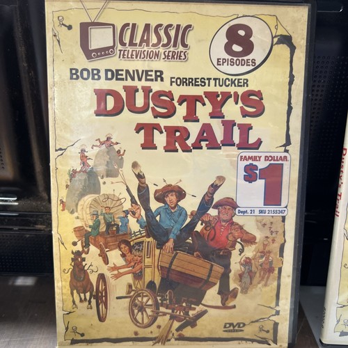 Dusty's Trail DVD Complete First Only Season 2-Disc Set Bob Denver Comedy - 第 1/2 張圖片