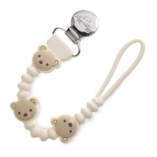 Itzy Ritzy Silicone Pacifier Clip 100 Food Grade Silicone Pacifier Strap Clip