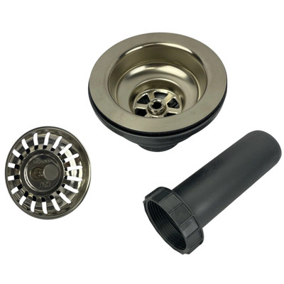 Blanco Model 406318 Basket Strainer Drain Assembly in Truffle NOS LOOK