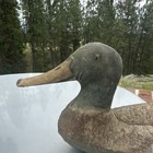Vintage Floating Duck Hunting Decoy Set of 2 Stuffed Duck Decoys — photo 3