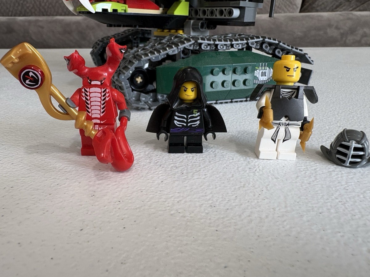 LEGO Ninjago Fangpyre Wrecking Ball 9457 Set MISSING SOME PIECES