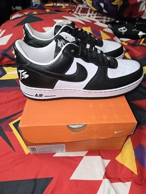 Terror Squad Air Force One Men's Sneakers Size 11 Black White Low Top Shoes VNDS