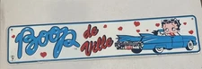 Vintage 2004 Boop De Ville 5x24 Betty Boop Sign