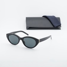 Saint Laurent SL M148 001 Black/Black 54-18-140 Sunglasses New Authentic