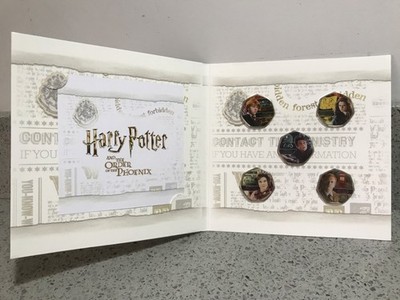 Harry Potter Orden des Phönix Limited Edition Westminster Coin Medals