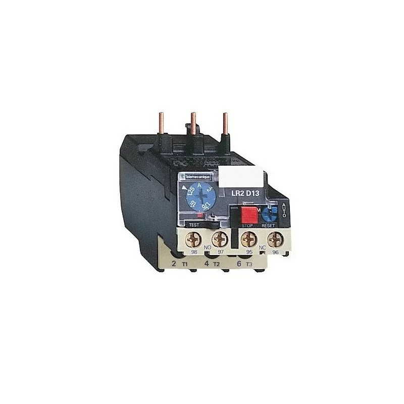 Relais thermique LR2D1304 Telemecanique disjoncteur protection moteur calibre 0.4-0.63 A