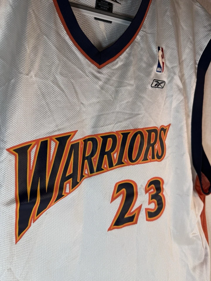 Camiseta de colección Jason Richardson Golden State Warriors NBA Reebok PARA HOMBRES XXL EE Foto 3 de 4